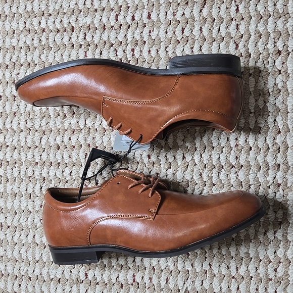 George Memory Foam Tommy Dress Oxford Size 11 Brown Shoes - Picture 3 of 3